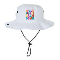 You Need To Clam Down Retro Colorful Bucket Hat