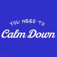 You Need To Calm Down Gift Button