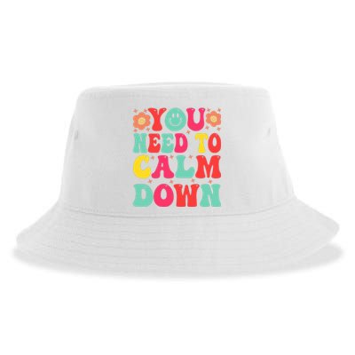 You Need To Calm Down Sustainable Bucket Hat