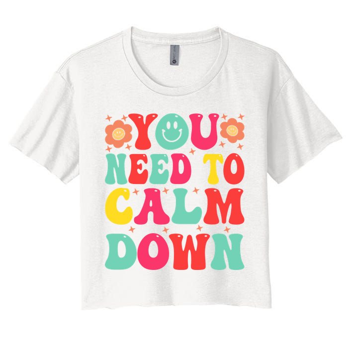You Need To Calm Down Crop Top
