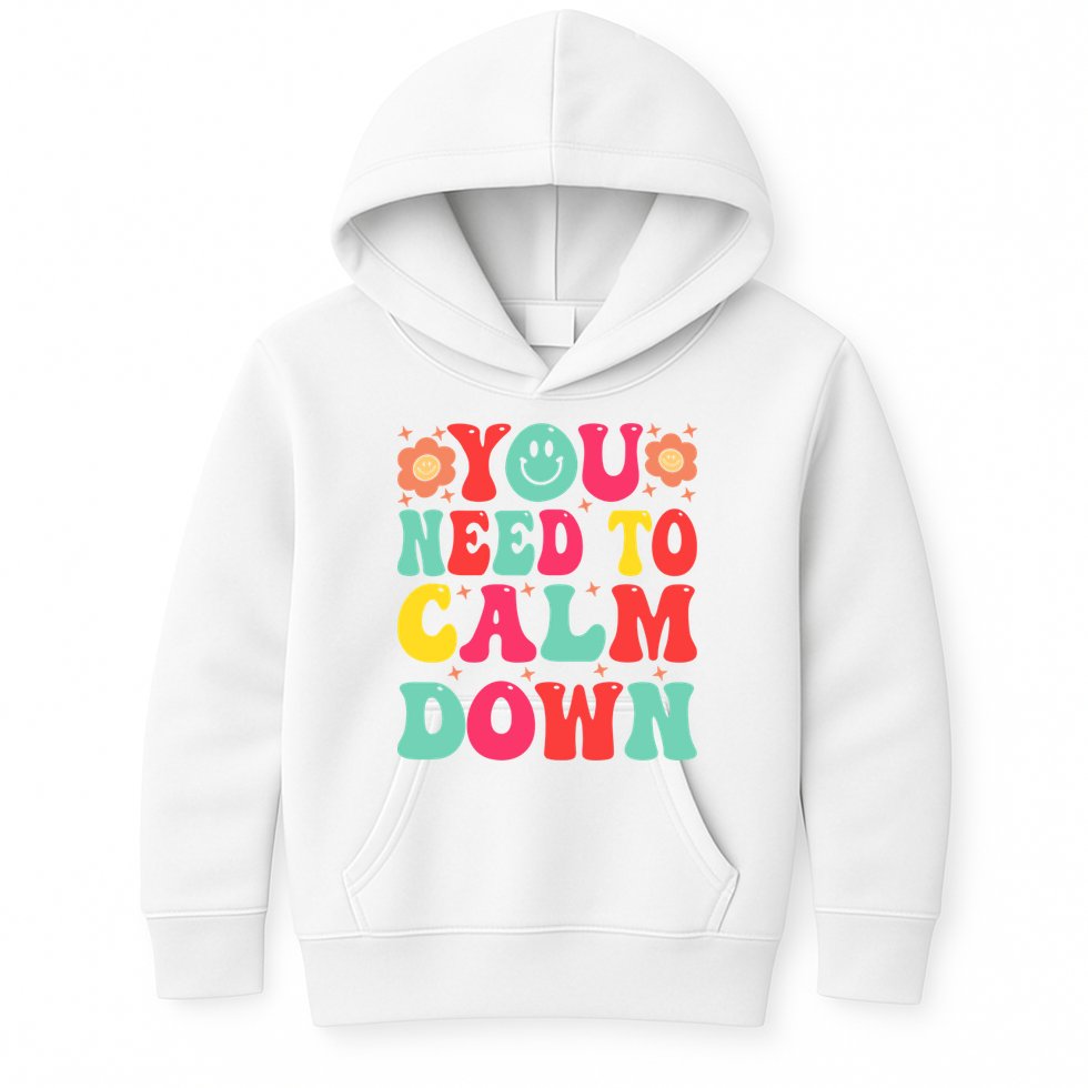 You Need To Calm Down Kids Hoodie