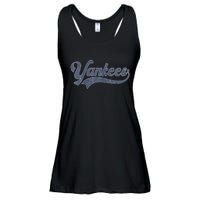 Yankee Name Vintage Retro Ladies Essential Flowy Tank