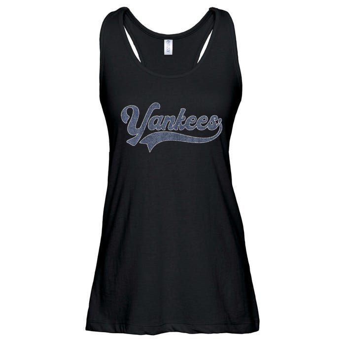 Yankee Name Vintage Retro Ladies Essential Flowy Tank