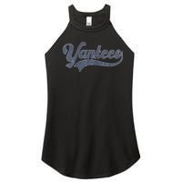 Yankee Name Vintage Retro Women's Perfect Tri Rocker Tank