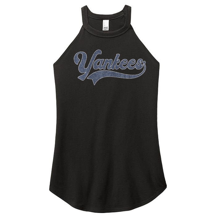 Yankee Name Vintage Retro Women's Perfect Tri Rocker Tank