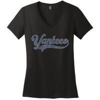 Yankee Name Vintage Retro Women's V-Neck T-Shirt