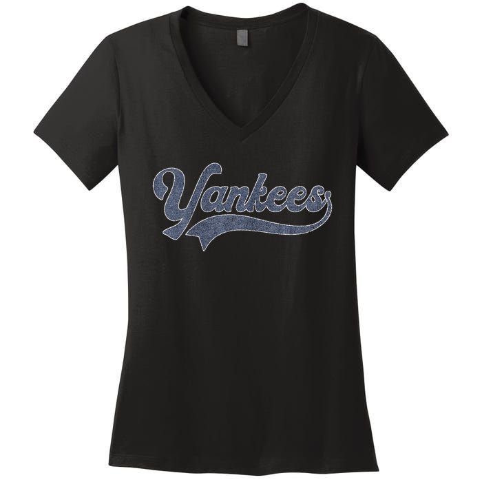 Yankee Name Vintage Retro Women's V-Neck T-Shirt