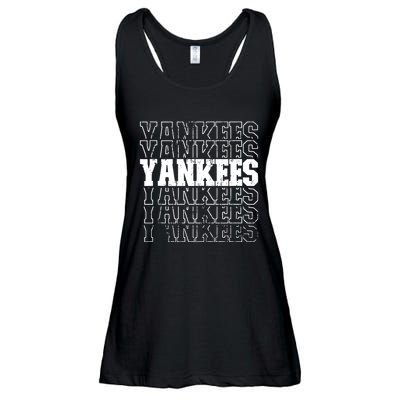 Yankee Name Vintage Retro Sports Lover Ladies Essential Flowy Tank