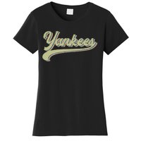 Y.A.N.K.E.E Nickname Vintage Sports Women's T-Shirt