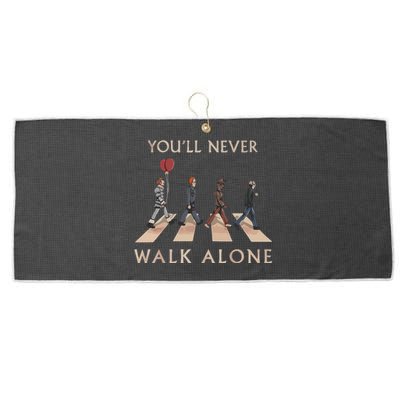 Youll Never Walk Alone Halloween Large Microfiber Waffle Golf Towel