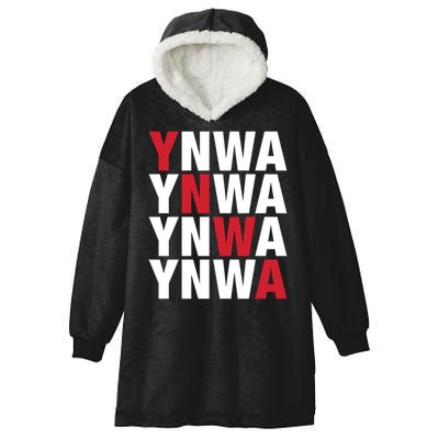 you'll never walk alone - ynwa hooded cute gift dults meaningful gift Hooded Wearable Blanket