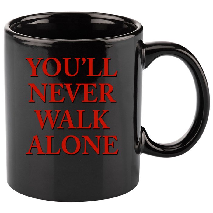 you'll never walk alone gift 11oz C Handle Ceramic Mug