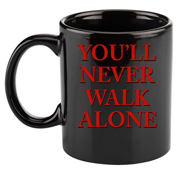 you'll never walk alone gift 11oz C Handle Ceramic Mug