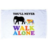 Youll Never Walk Alone Autism Awareness Elephant Microfiber Hand Towel