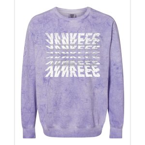 Y.A.N.K.E.E.S Nickname Colorblast Crewneck Sweatshirt