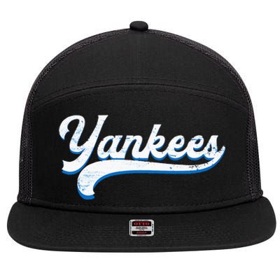 Y.A.N.K.E.E.S Nickname 7 Panel Mesh Trucker Snapback Hat