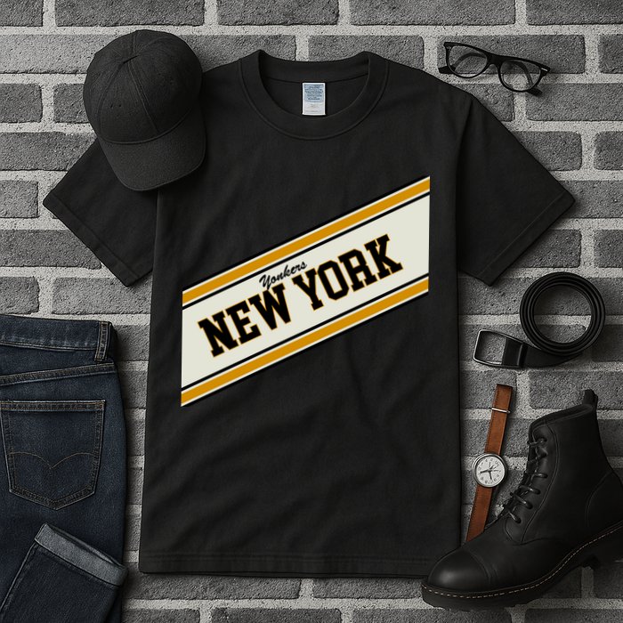 Yonkers New York Varsity Logo Tall T-Shirt