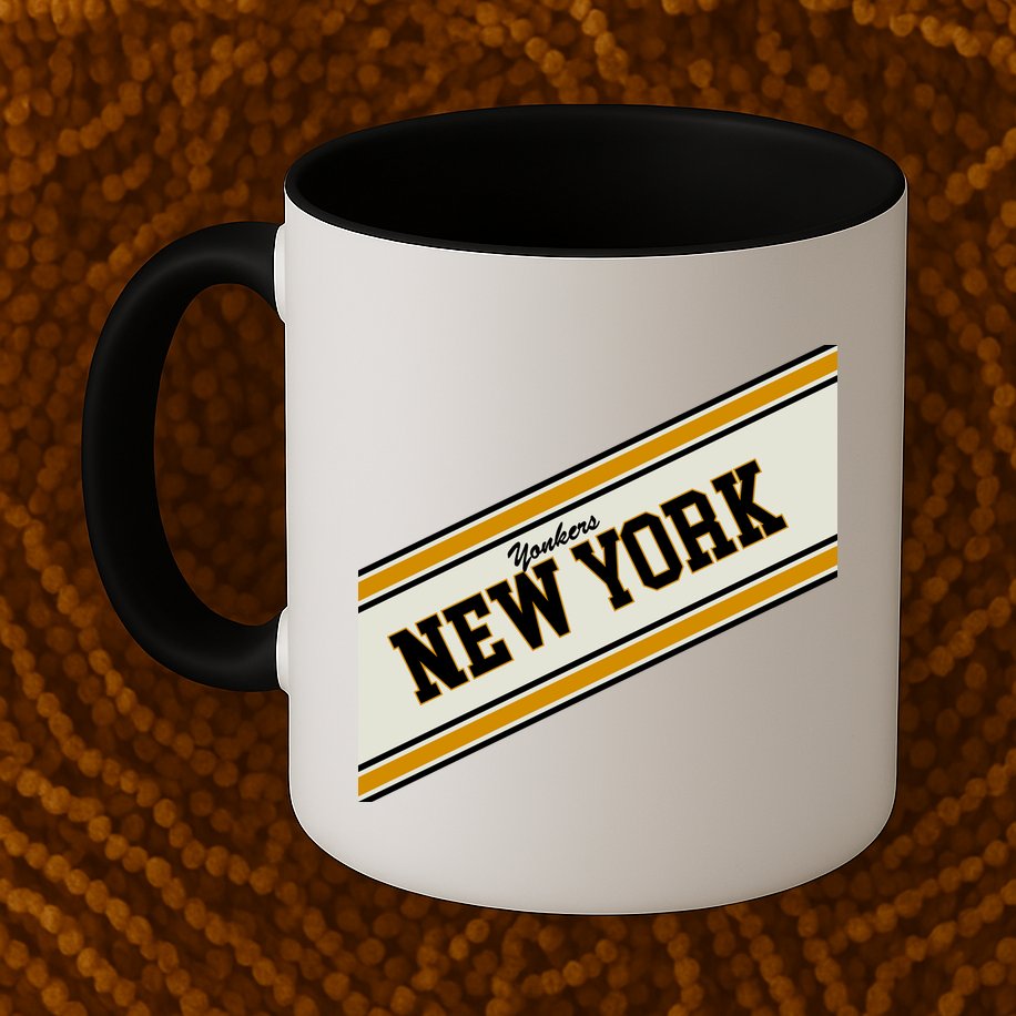 Yonkers New York Varsity Logo Mug