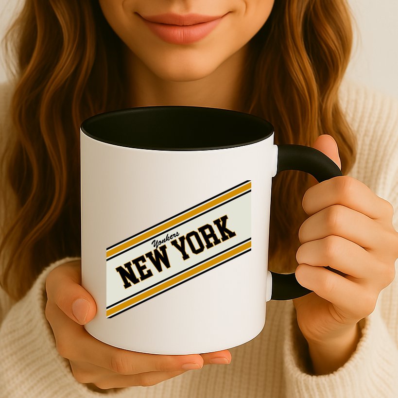 Yonkers New York Varsity Logo Mug
