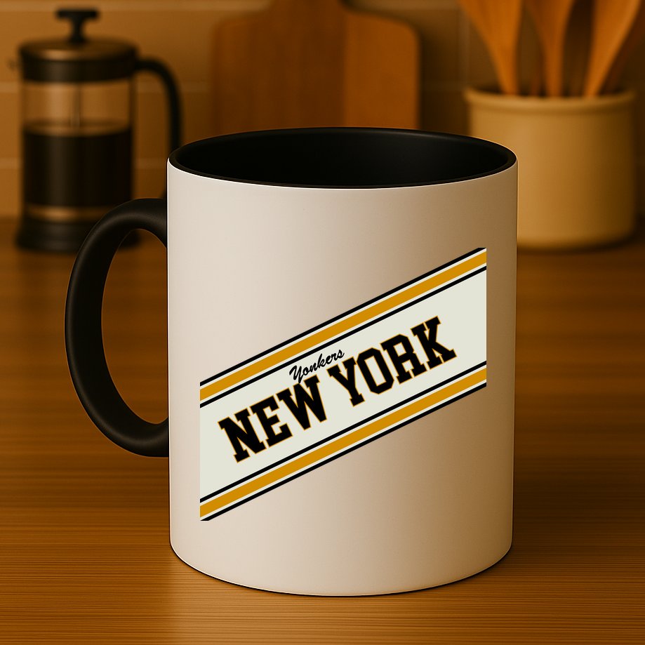 Yonkers New York Varsity Logo Mug