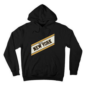 Yonkers New York Varsity Logo Tall Hoodie