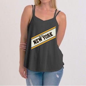 Yonkers New York Varsity Logo Women's Strappy Tank