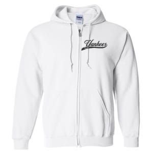 Yankee Nickname Full Zip Hoodie