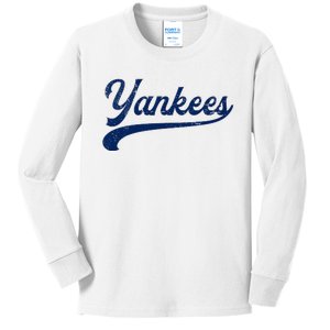 Ya.N.K.E.E.S Nickname Kids Long Sleeve Shirt