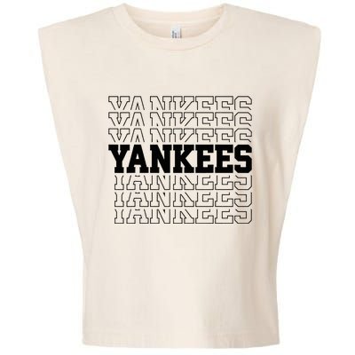 Y.A.N.K.E.E.S Name Garment-Dyed Women's Muscle Tee