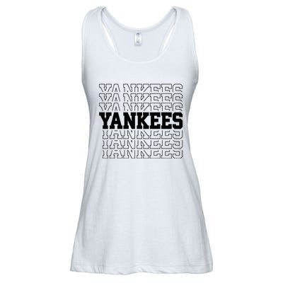 Y.A.N.K.E.E.S Name Ladies Essential Flowy Tank