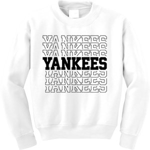 Y.A.N.K.E.E.S Name Kids Sweatshirt