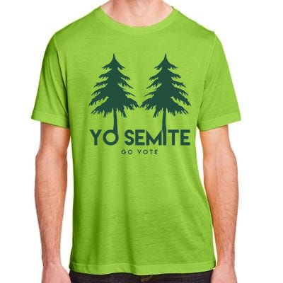 Yo Semite Go Vote Anti Trump Adult ChromaSoft Performance T-Shirt