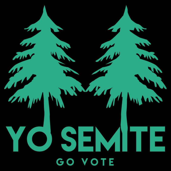 Yo Semite Go Vote Anti Trump Sweatshirt