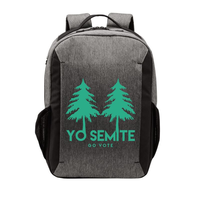 Yo Semite Go Vote Anti Trump Vector Backpack