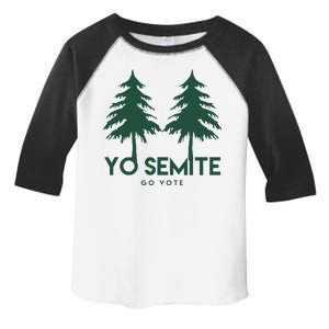 Yo Semite Go Vote Anti Trump Toddler Fine Jersey T-Shirt