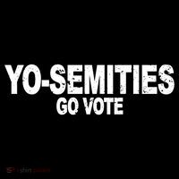 Yo-Semities Go Vote Stripe Pom Pom Beanie
