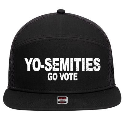 Yo-Semities Go Vote 7 Panel Mesh Trucker Snapback Hat