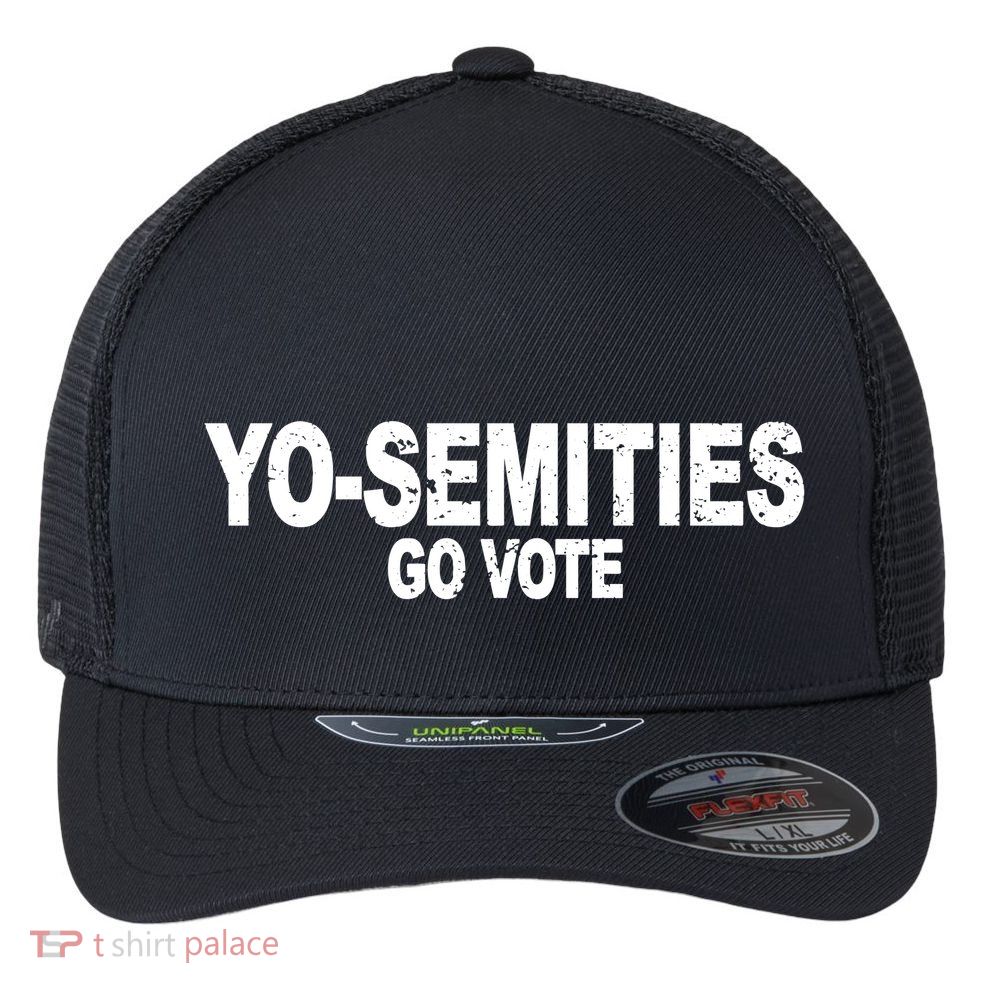 Yo-Semities Go Vote Flexfit Unipanel Trucker Cap