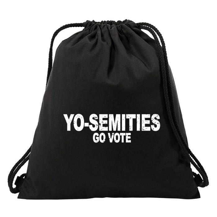 Yo-Semities Go Vote Drawstring Bag