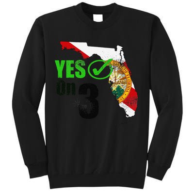 Yes On 3 Florida Sweatshirt