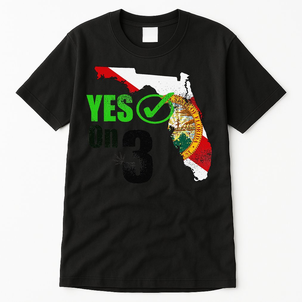 Yes On 3 Florida Tall T-Shirt