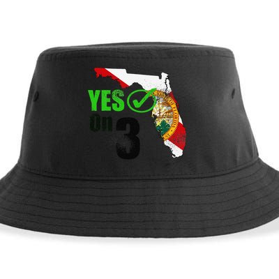Yes On 3 Florida Sustainable Bucket Hat
