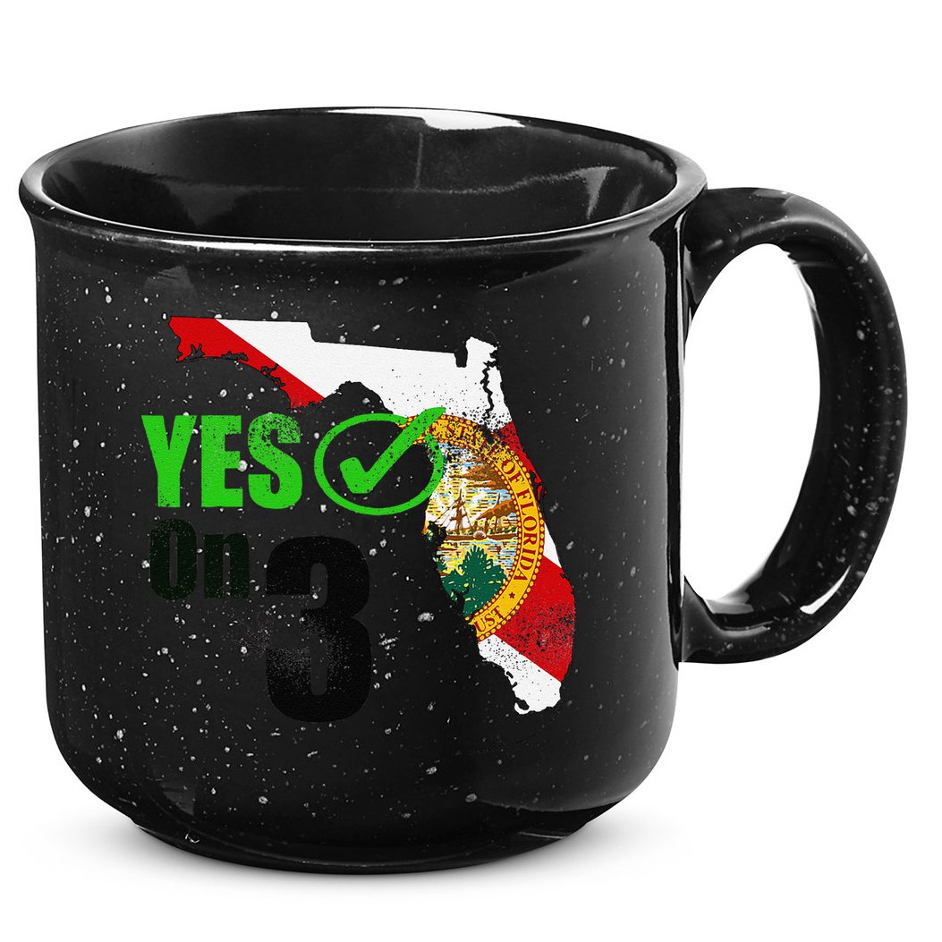 Yes On 3 Florida 15oz Campfire Ceramic Mug