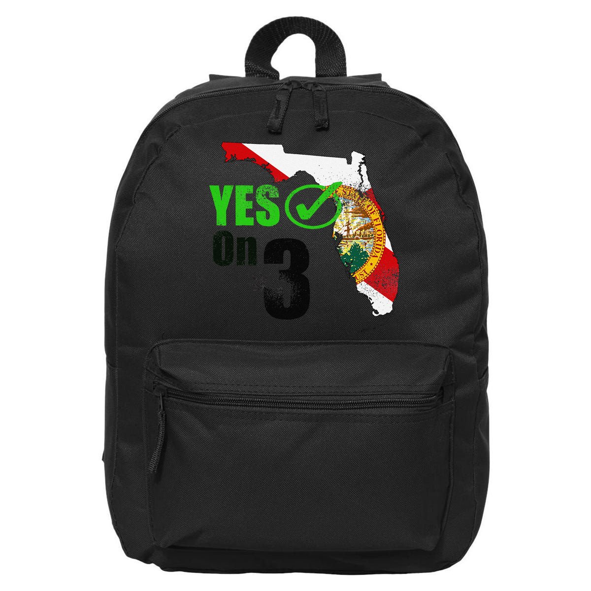 Yes On 3 Florida 16 in Basic Backpack
