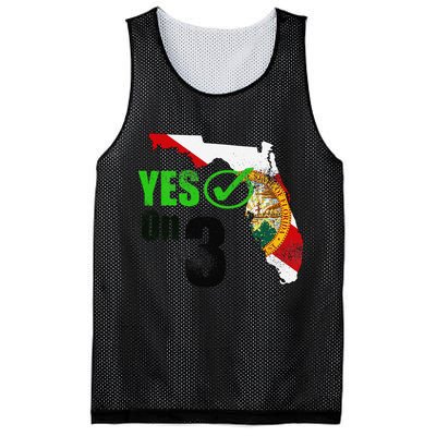Yes On 3 Florida Mesh Reversible Basketball Jersey Tank
