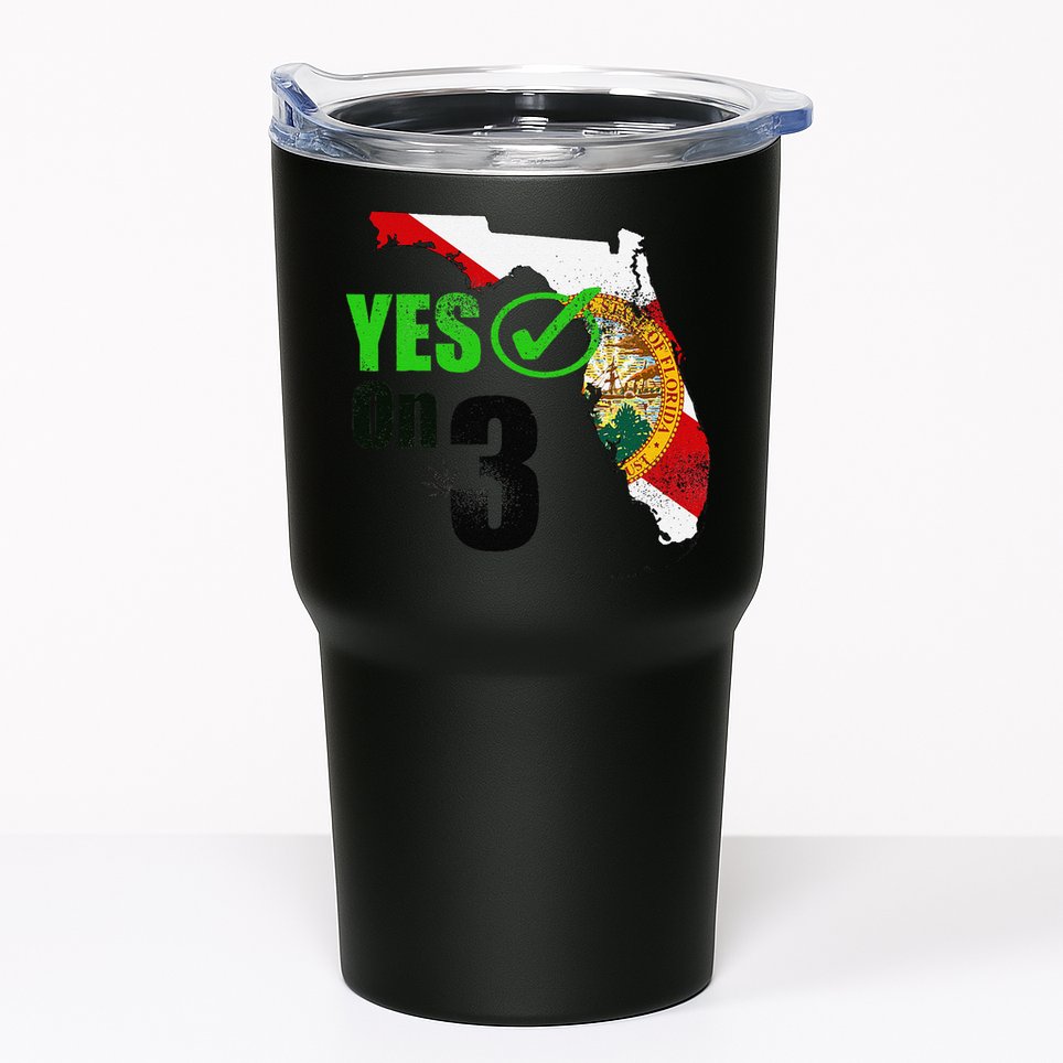 Yes On 3 Florida Tumbler