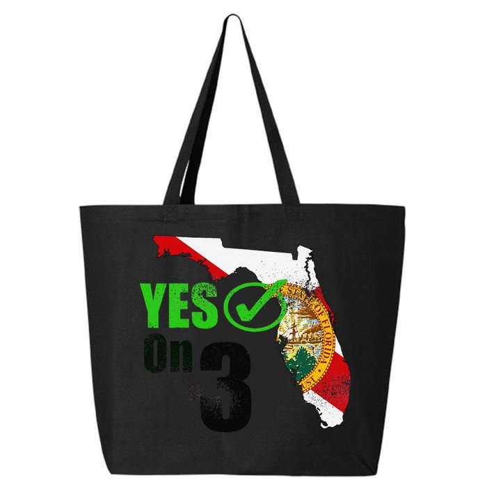 Yes On 3 Florida 25L Jumbo Tote