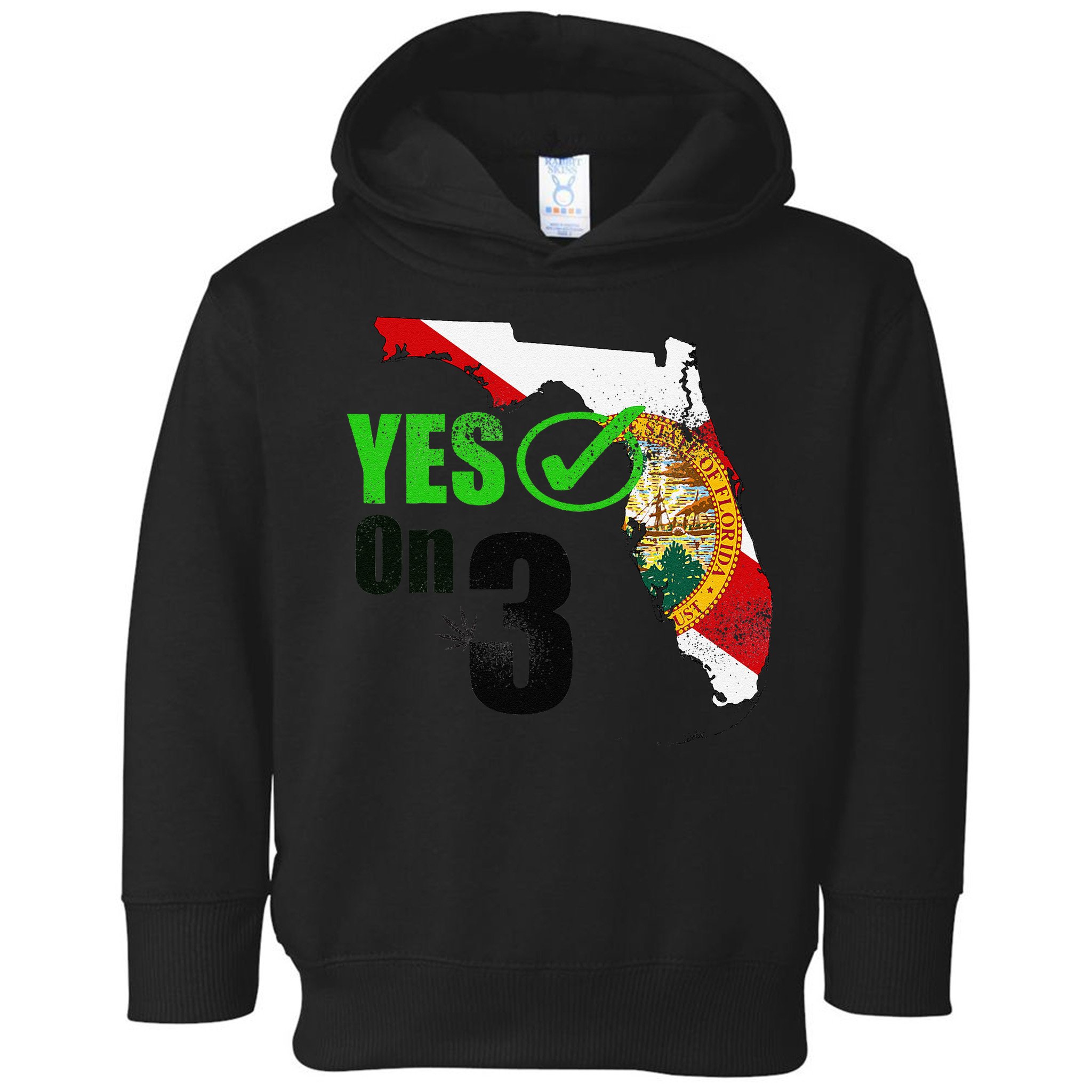 Yes On 3 Florida Toddler Hoodie