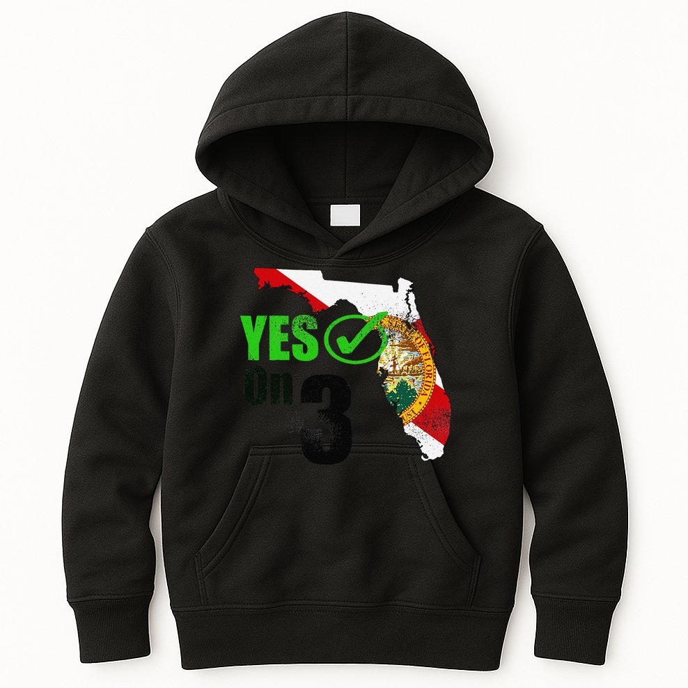 Yes On 3 Florida Kids Hoodie