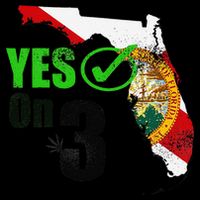 Yes On 3 Florida Zip Tote Bag